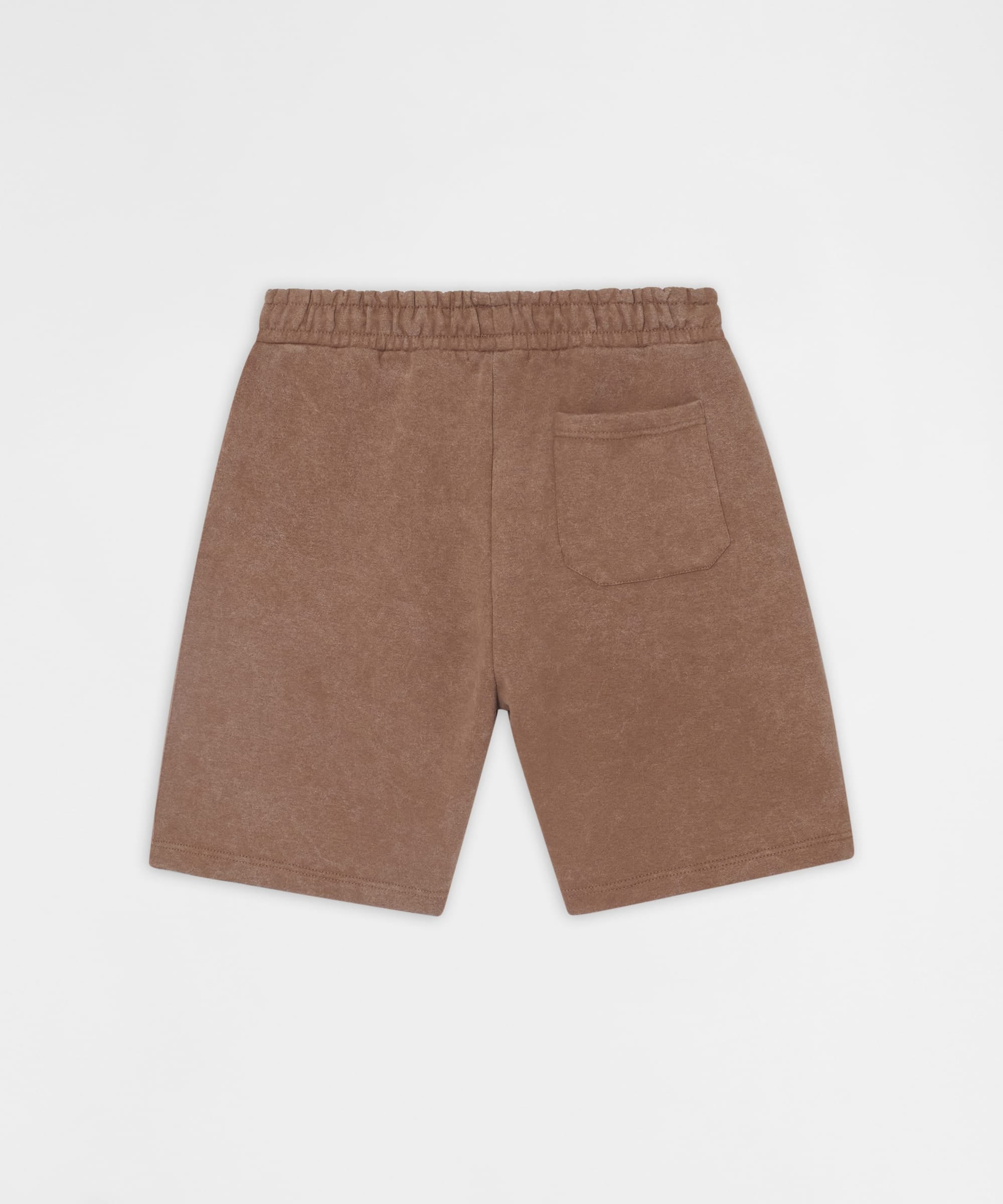 Mindset Applique Washed Fleece Short - Khaki