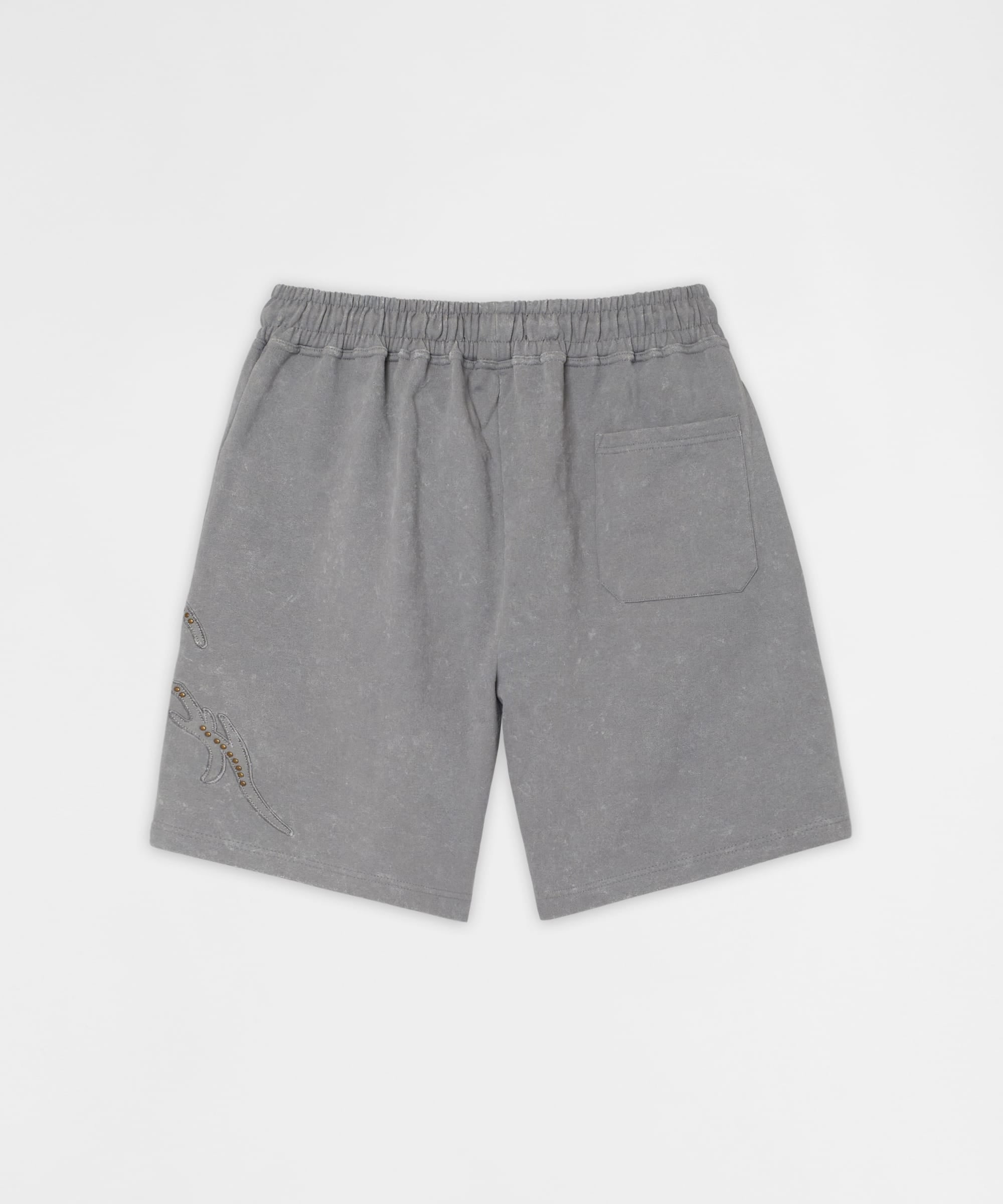 Legends Studded Fleece Short - Gray