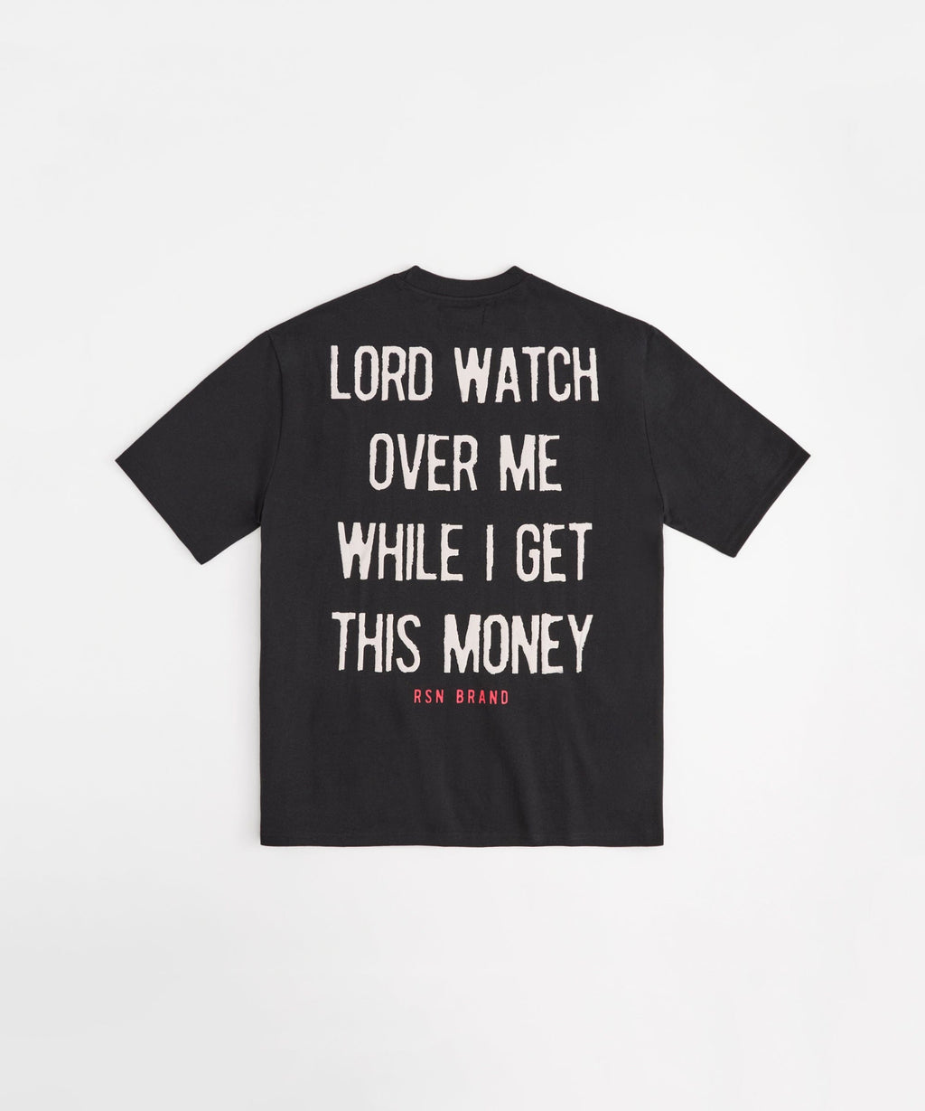 Have Mercy Gold Graphic Short Sleeve Tee - Black