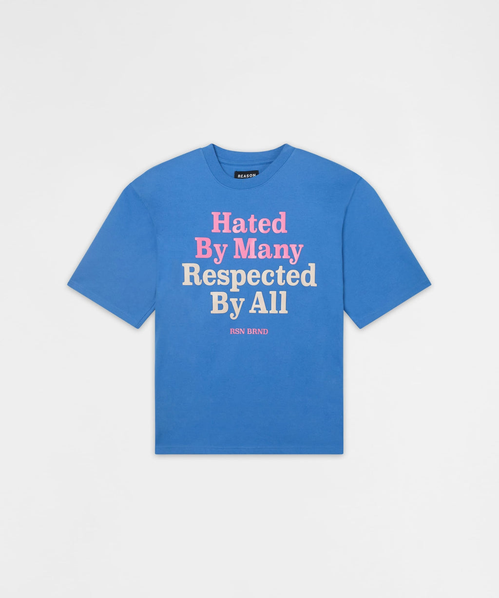 Hated & Respected Tee - Blue