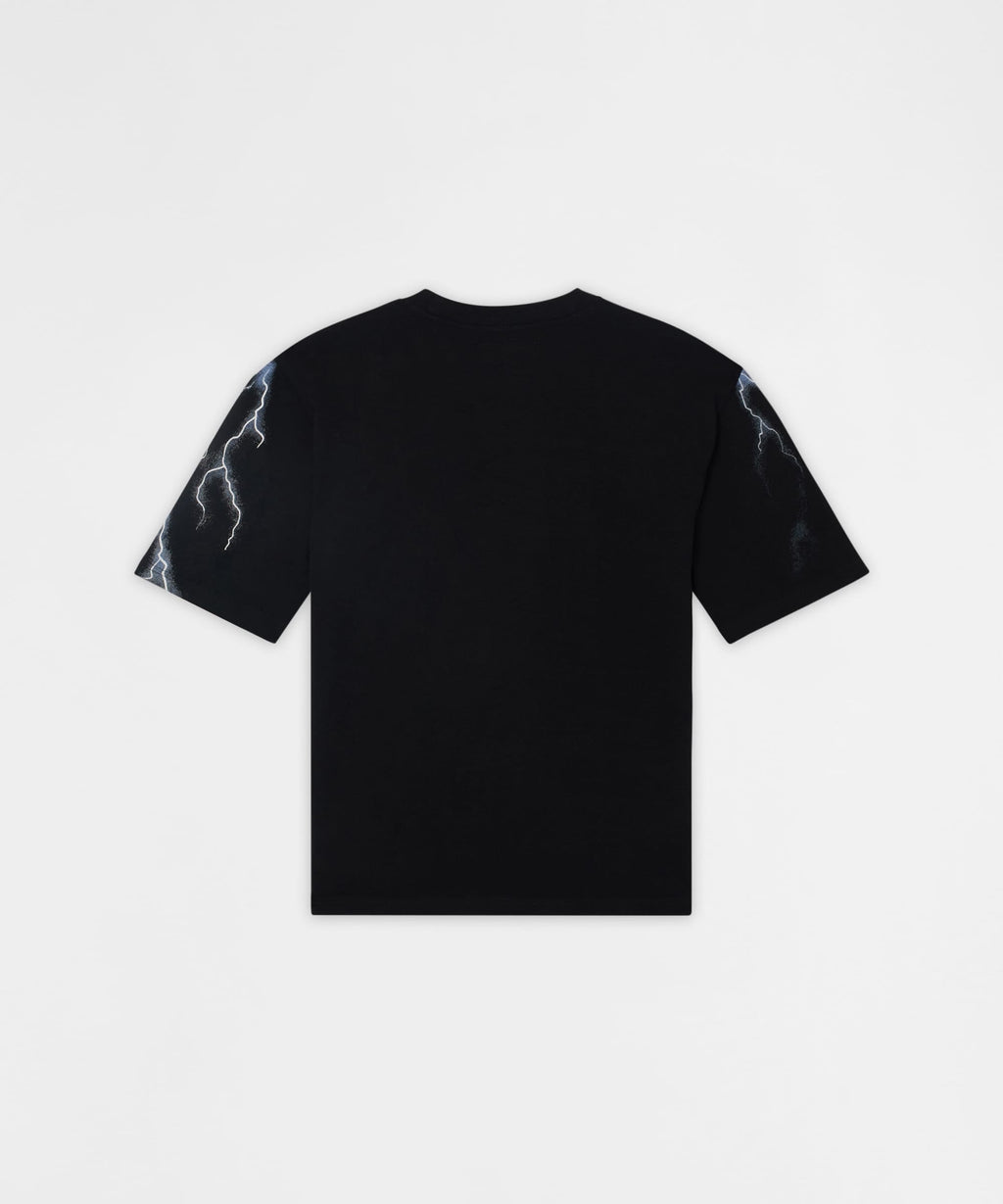 Full Moon Short Sleeve Tee - Black