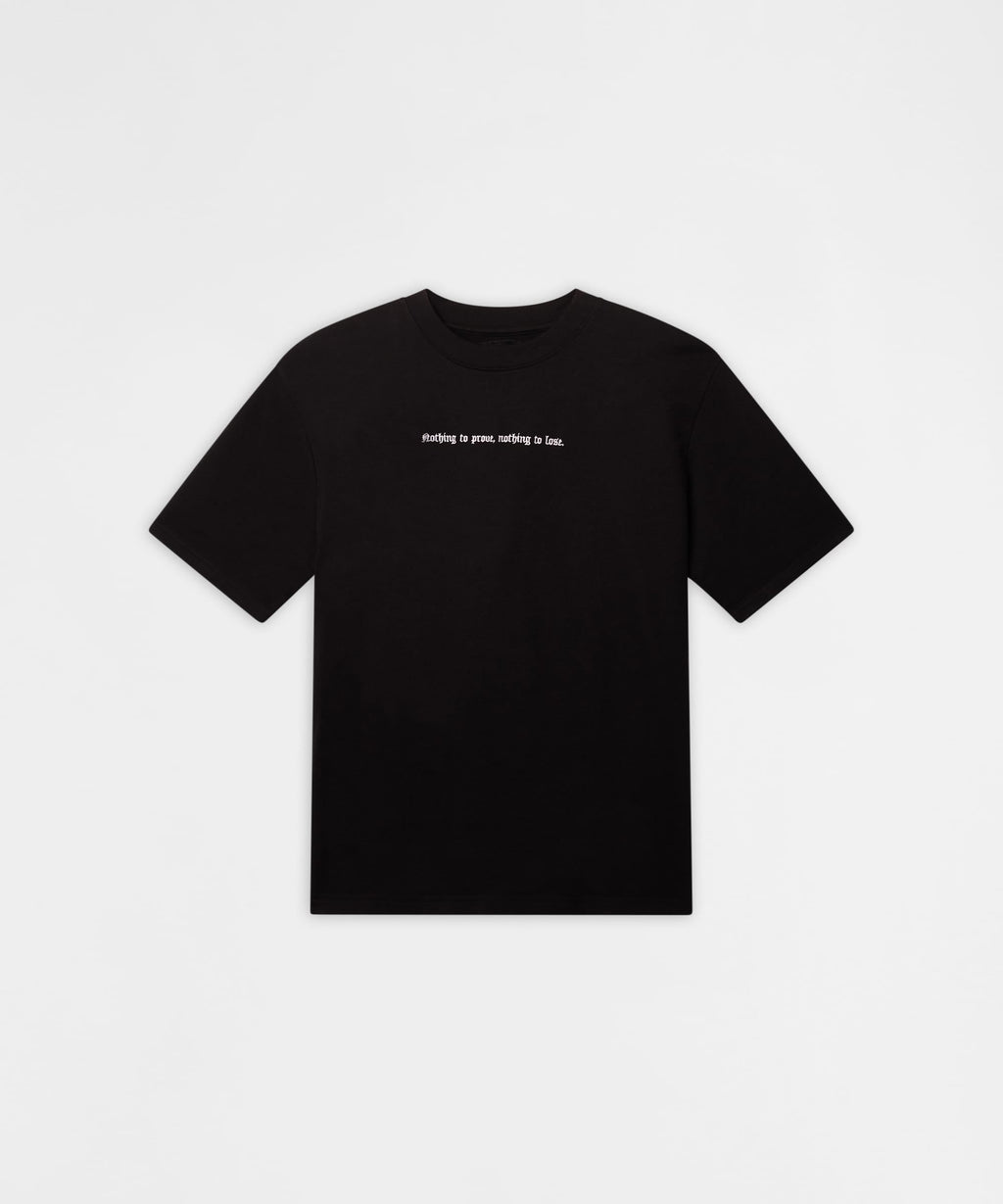 Lowrider Embroidered Short Sleeve Tee - Black