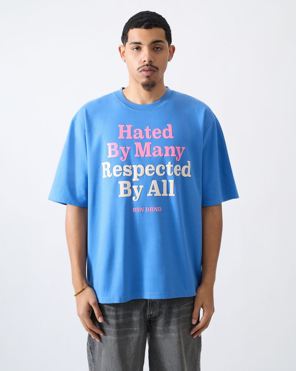 Hated & Respected Tee - Blue