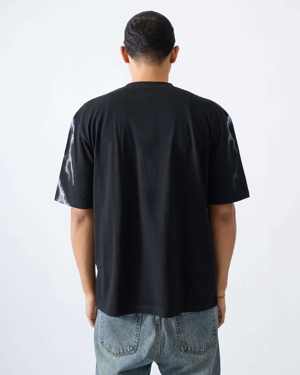 Full Moon Short Sleeve Tee - Black