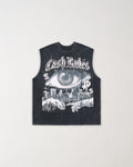 Muscle Short Sleeve Tee - Washed Black
