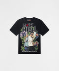 How High They've Got Their Degrees Graphic Short Sleeve Tee - Black