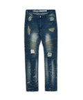 Mulberry Plus Size Moto Denim Jeans