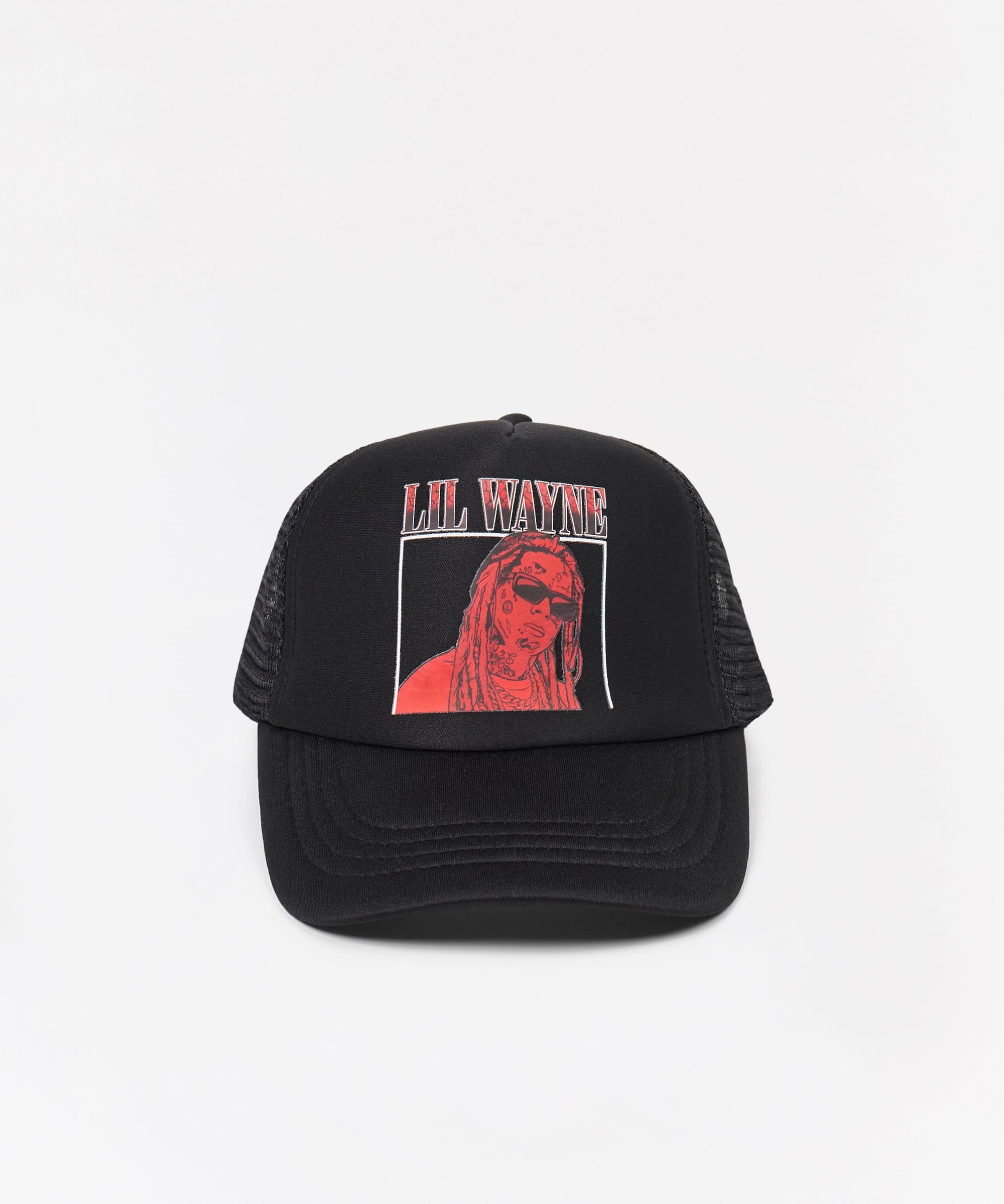 Lil Wayne Trucker Graphic Hat - Black
