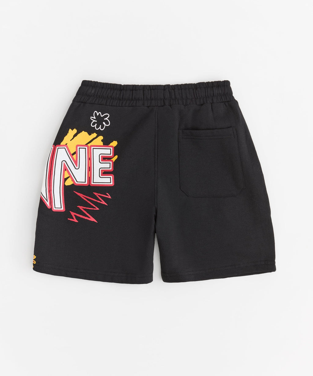Kids Lil Wayne Fleece Short - Black