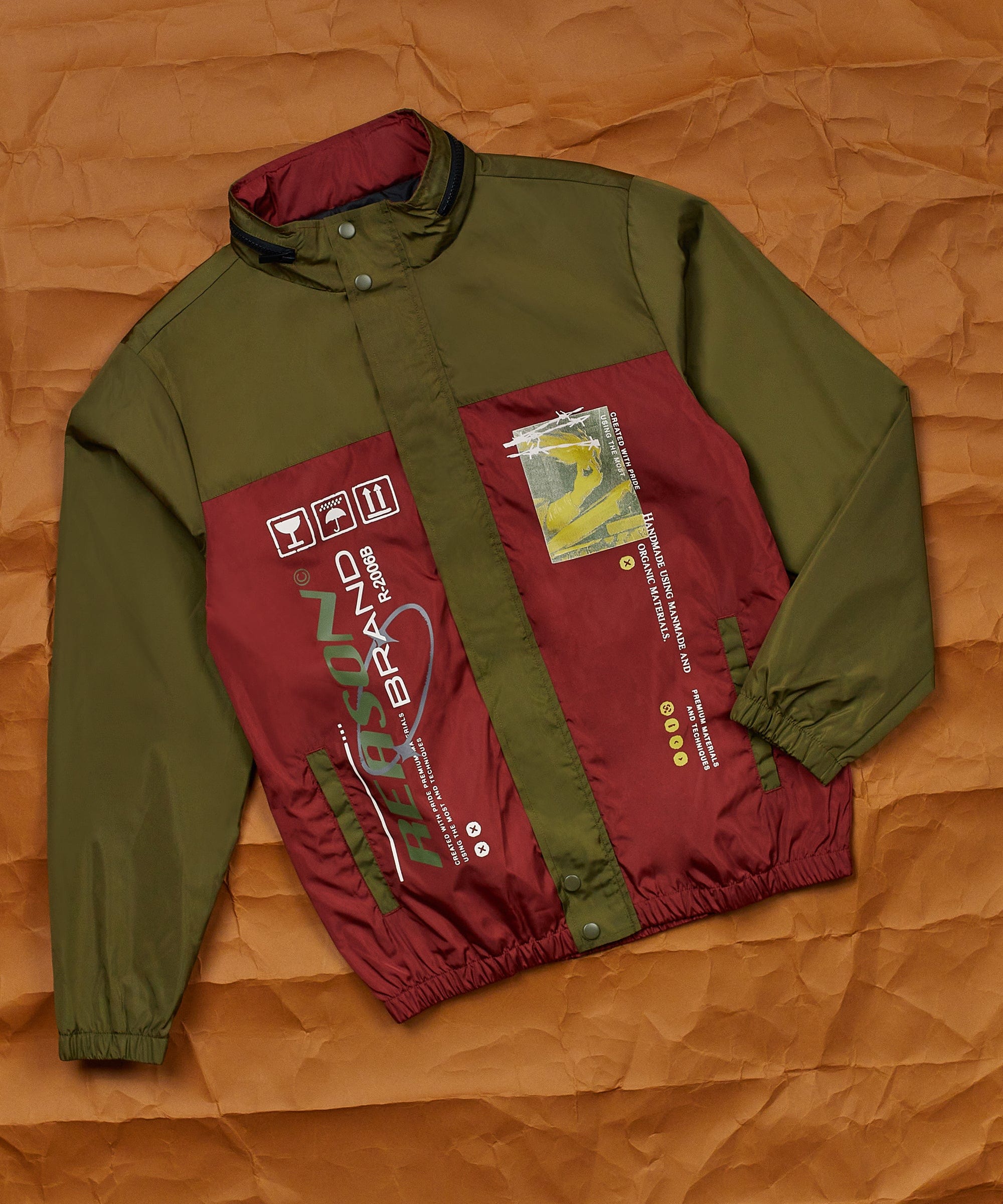 Flame Nylon Jacket