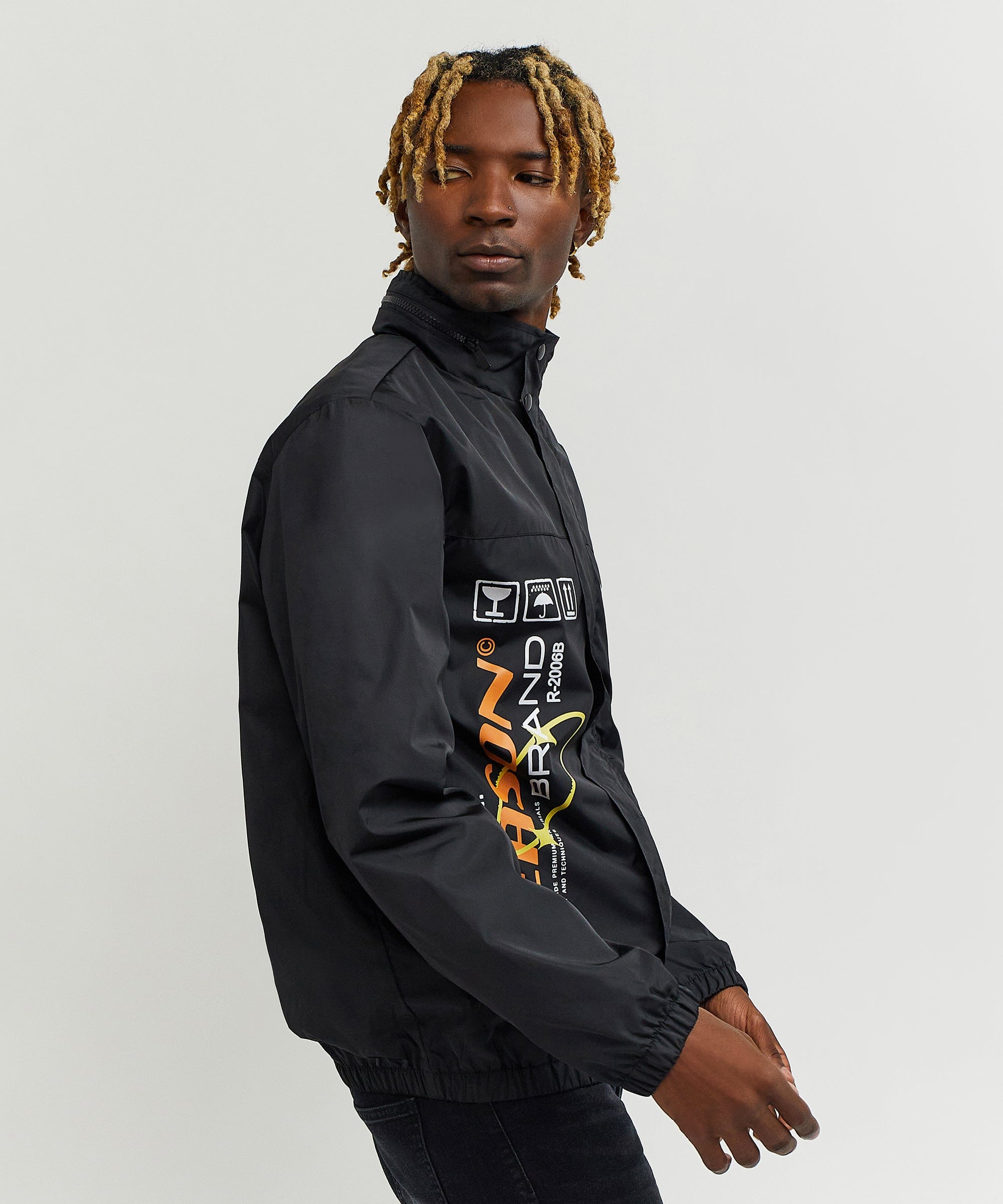Flame Nylon Jacket
