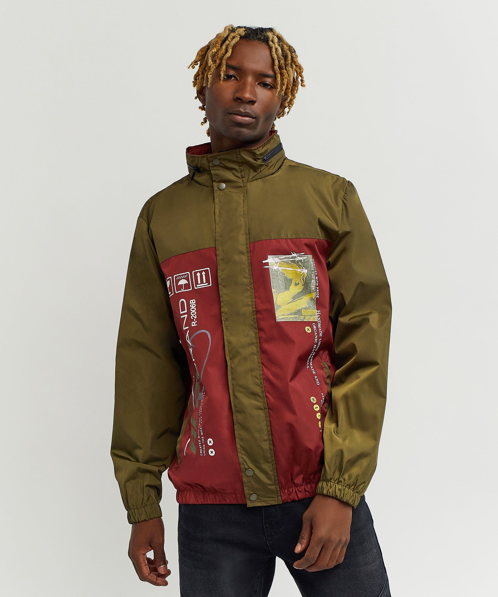 Flame Nylon Jacket