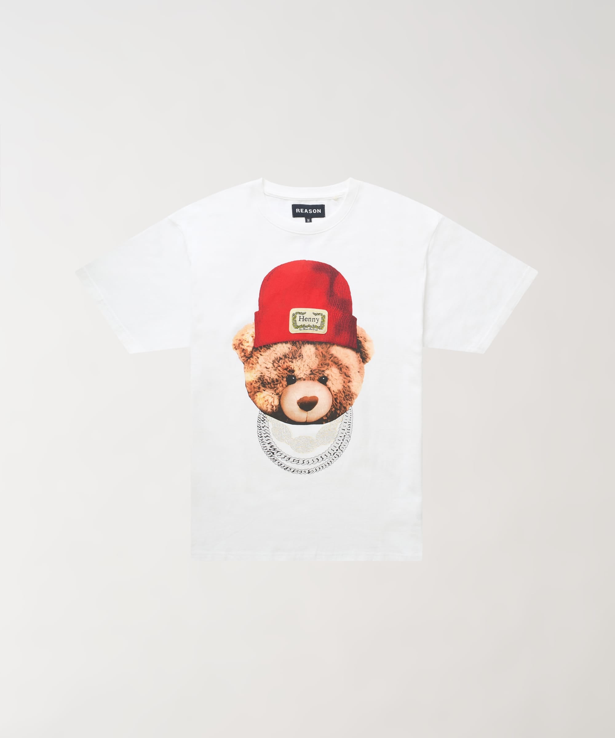 Henny Rhinestone Short Sleeve Tee - White