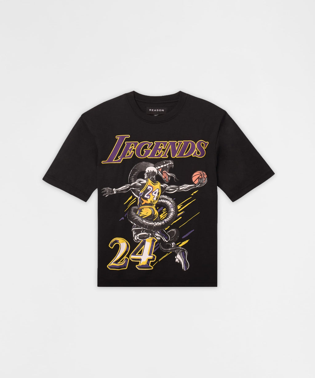 Legends Graphic Short Sleeve Tee - Black