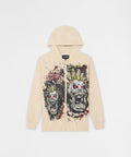 Mayhem Fleece Graphic Zip Hoodie - Khaki