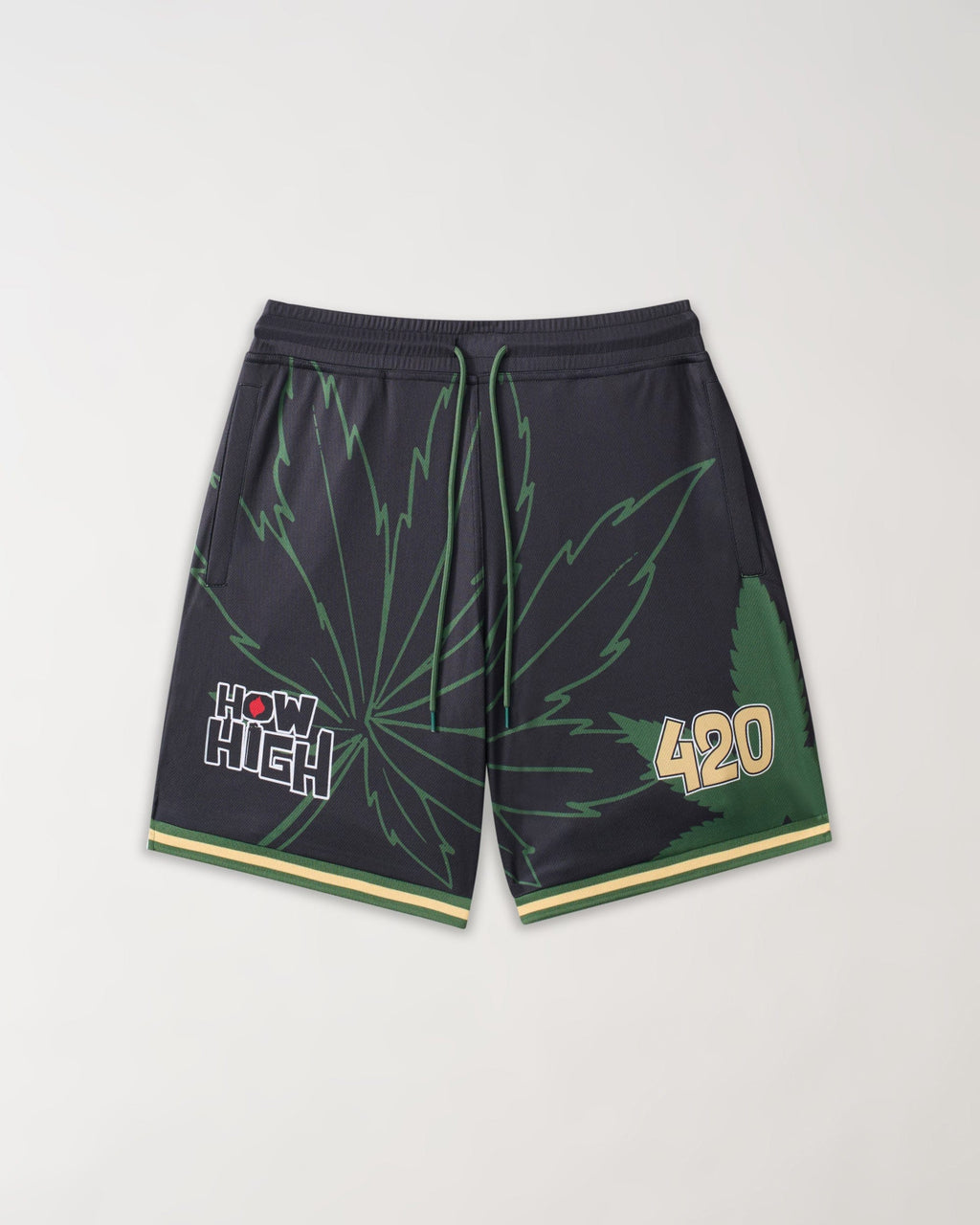 How High Basketball Short - Black