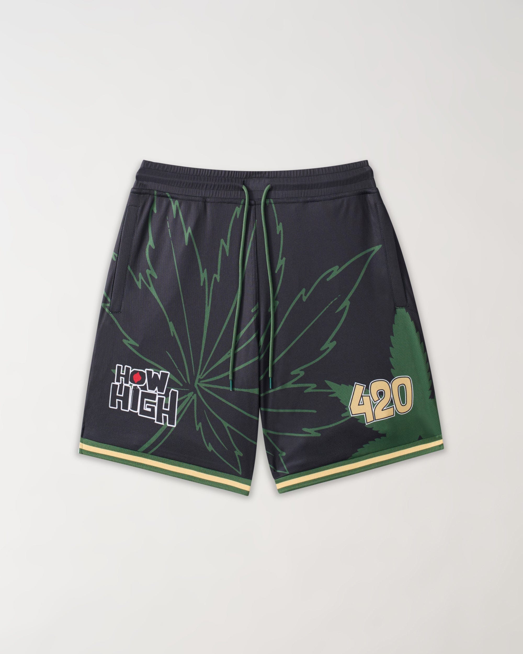 How High Basketball Short - Black