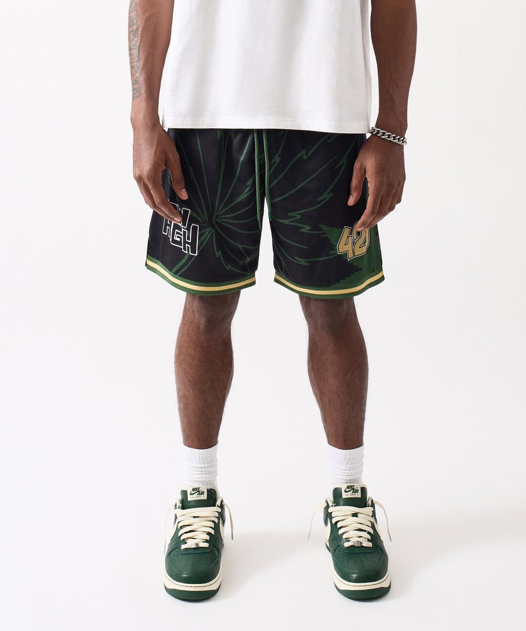 How High Basketball Short - Black