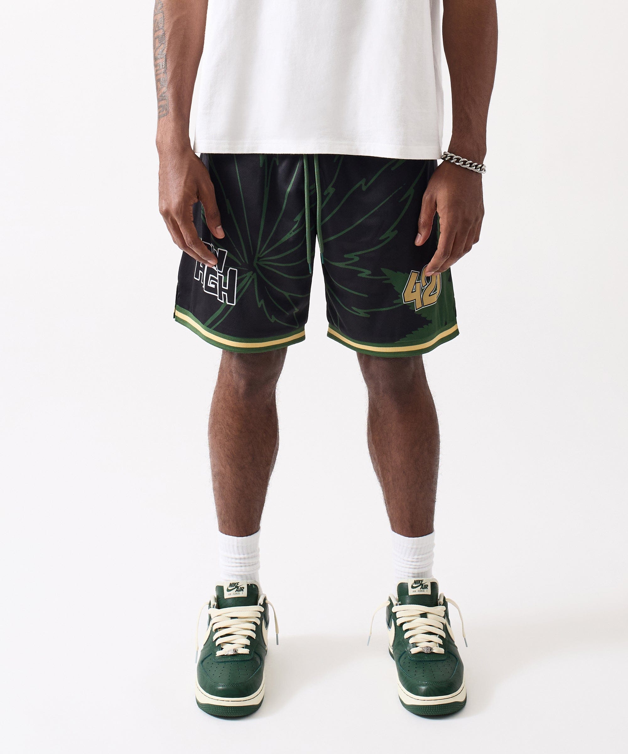 How High Basketball Short - Black