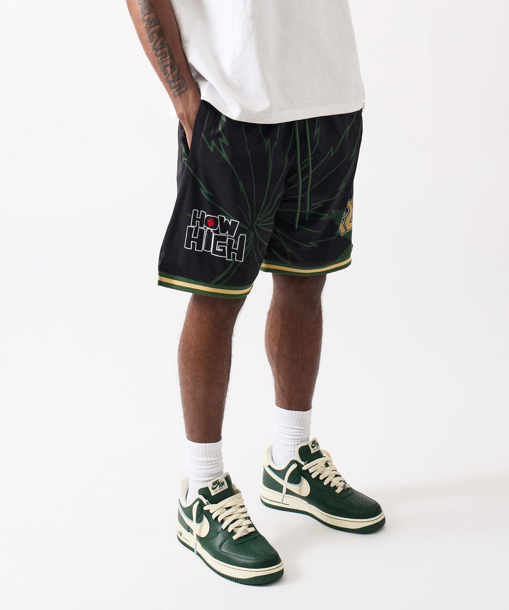 How High Basketball Short - Black