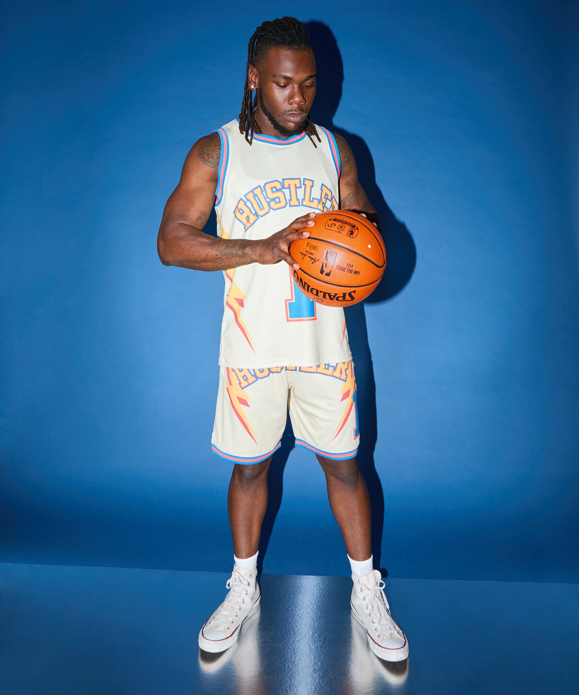 Hustler Basketball Jersey - Khaki