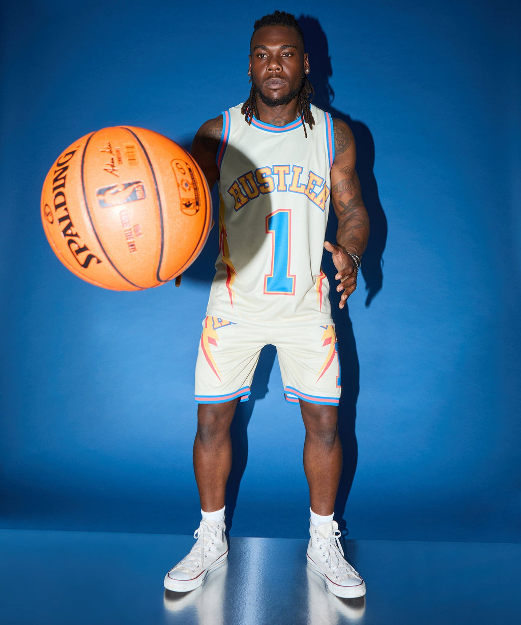 Hustler Basketball Jersey - Khaki