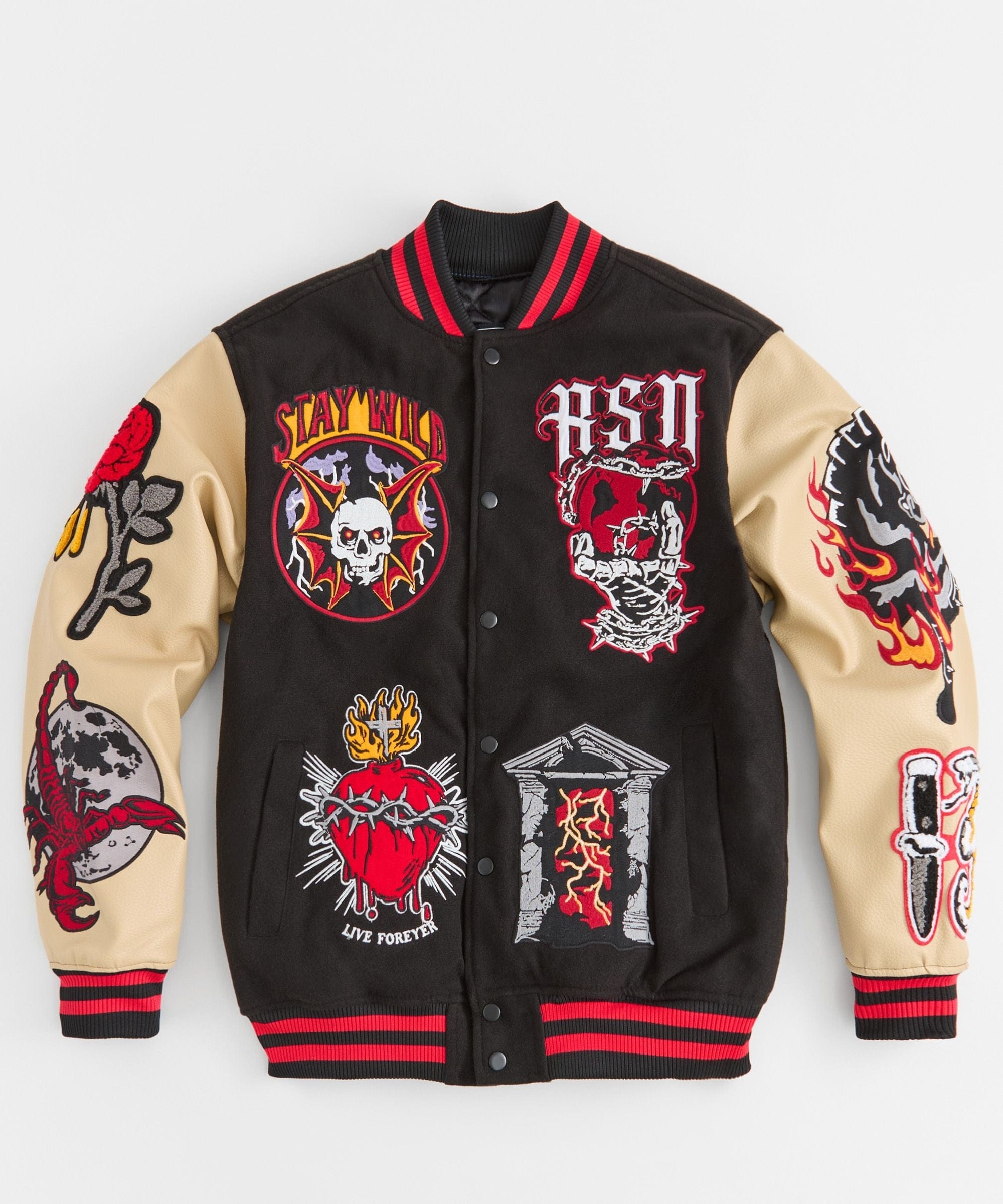 Mercy Varsity Jacket Pu