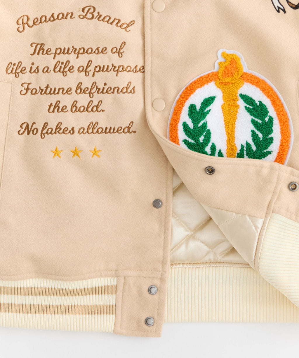 Loyalty Varsity Jacket Pu