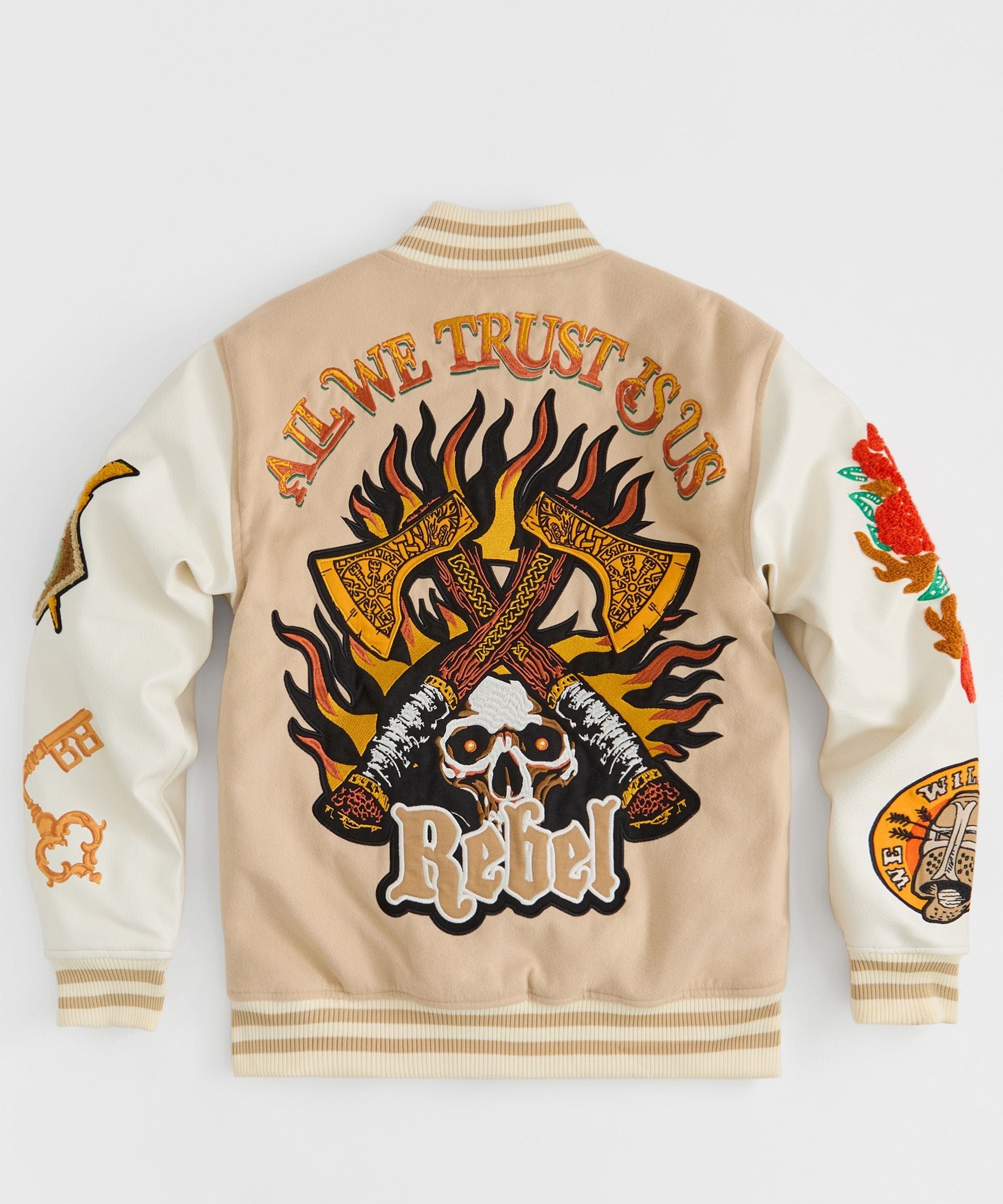 Loyalty Varsity Jacket Pu