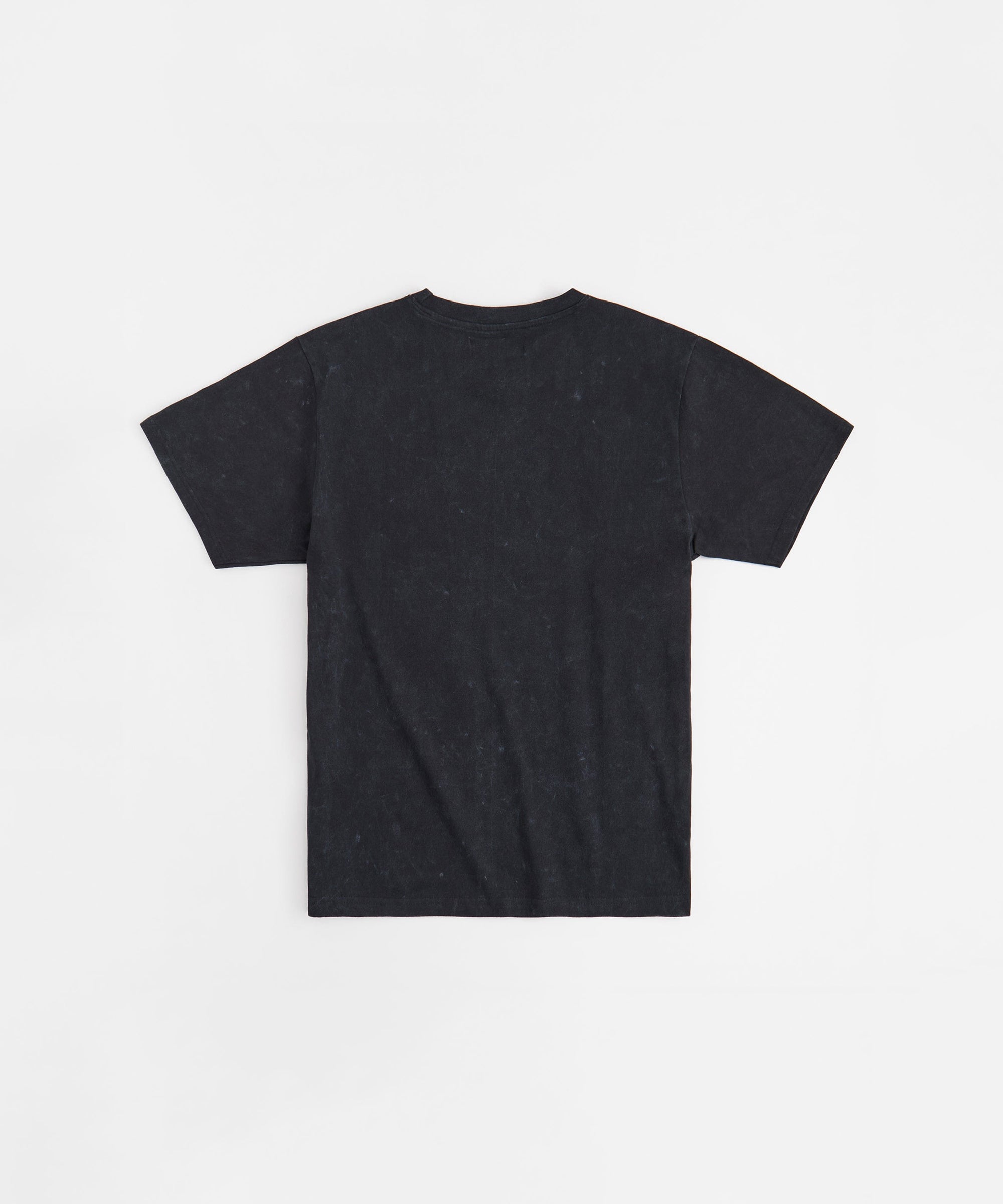 Grim Reaper Washed Rhinestones Short Sleeve Tee - Black