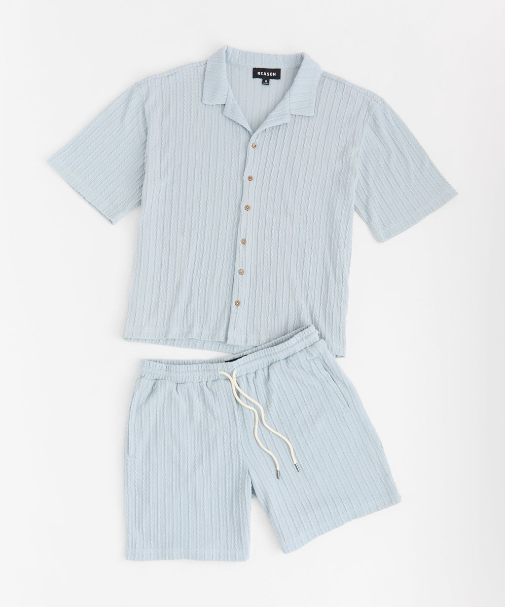 Jacquard Knit Shirt
