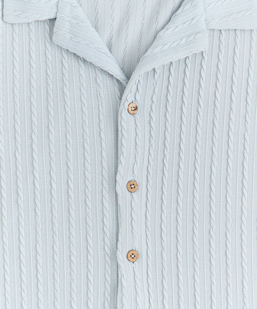 Jacquard Knit Shirt