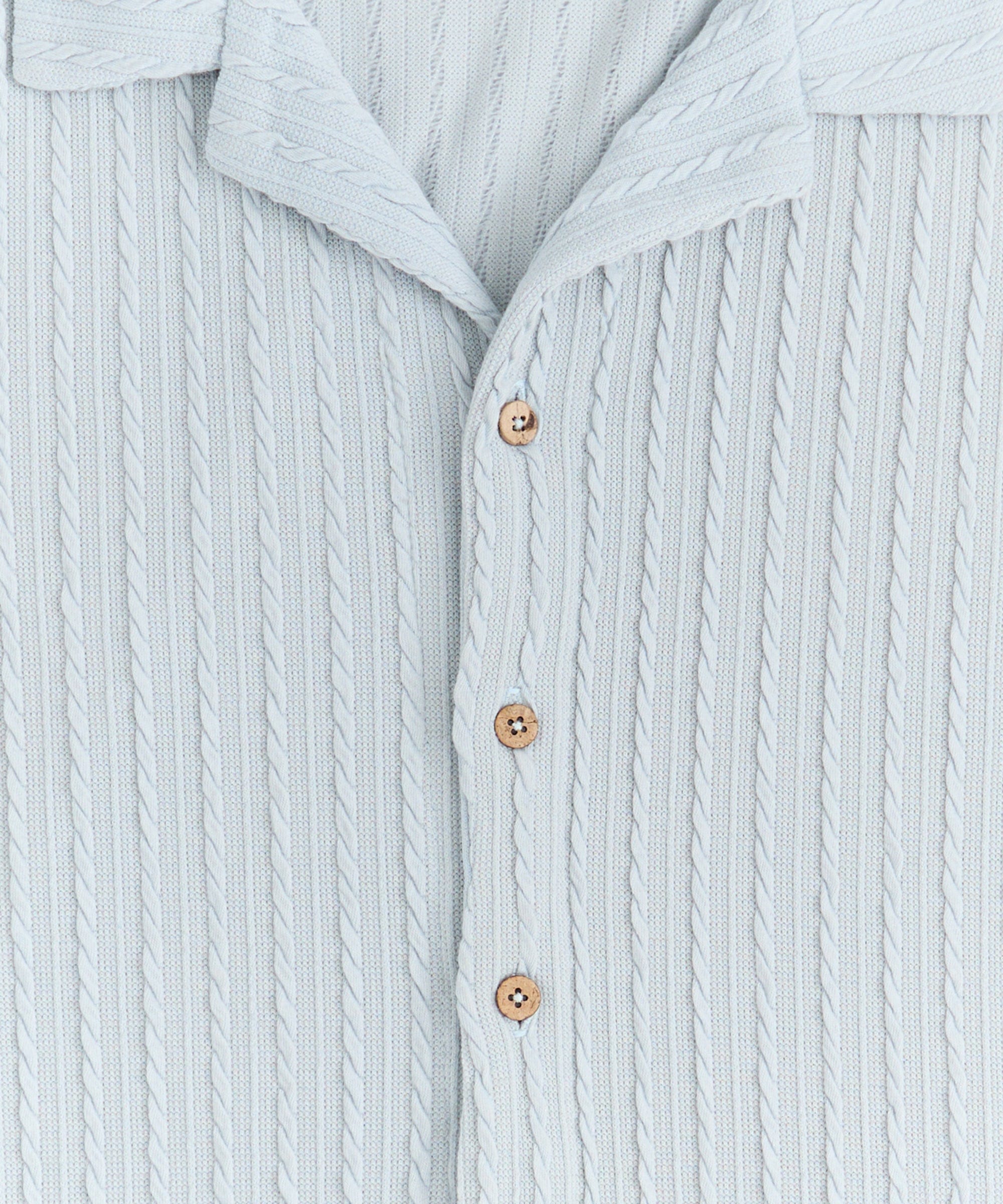 Jacquard Knit Shirt