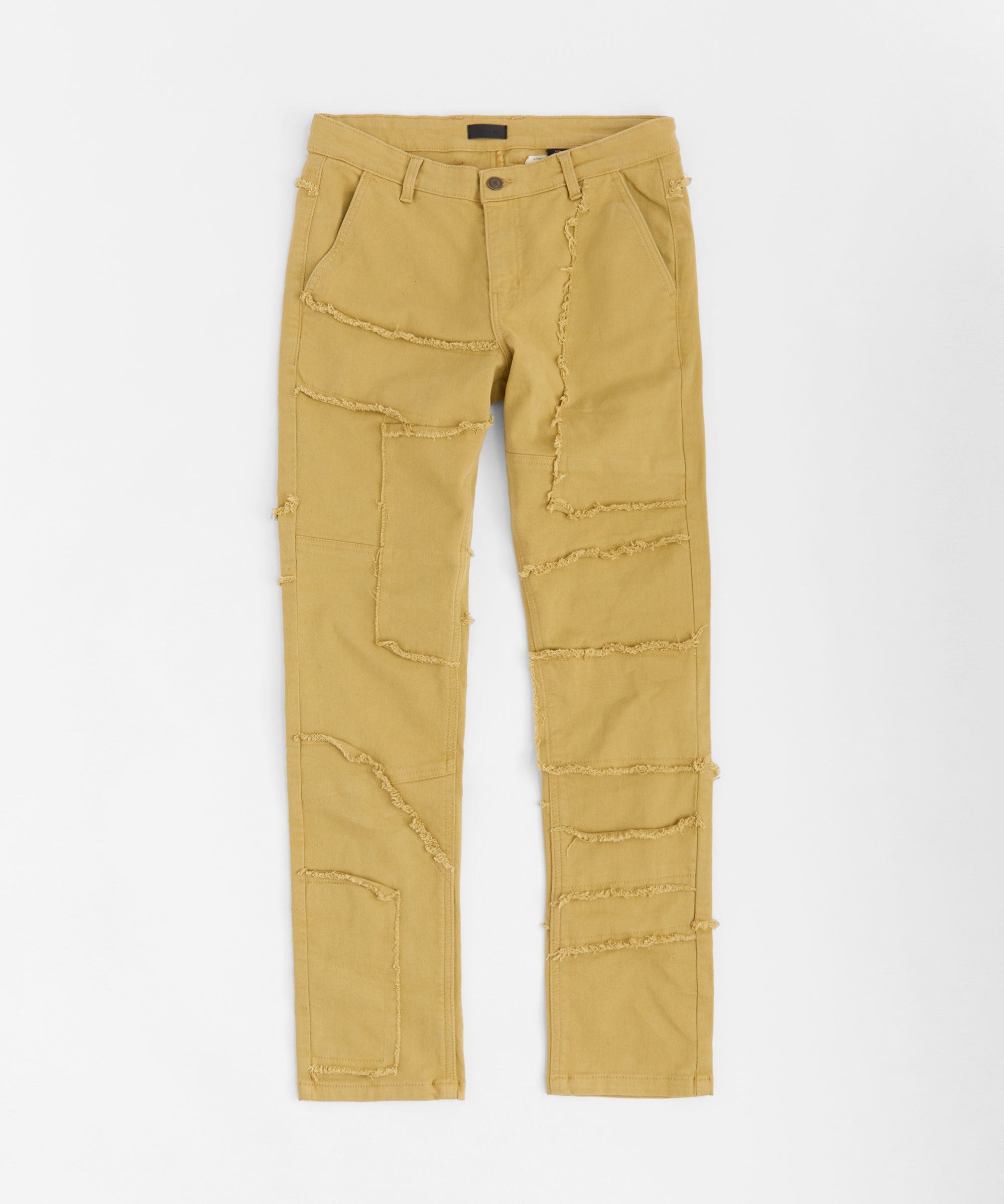 Frayed Denim Pant