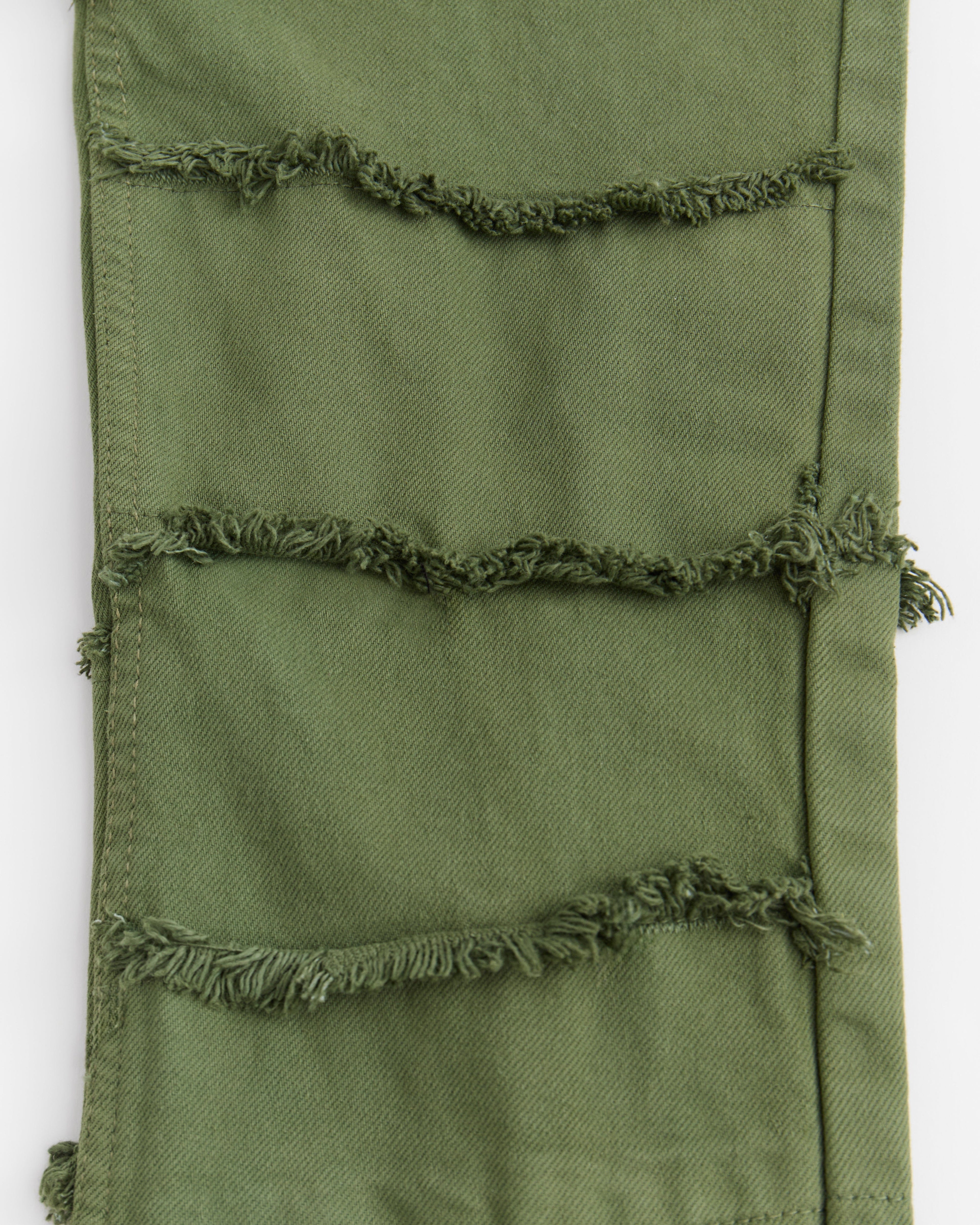 Frayed Denim Pant