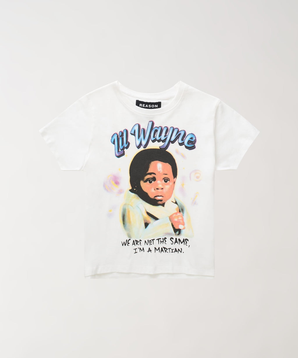 Kids Lil Wayne We Are Not The Same Short Sleeve Tee - Black