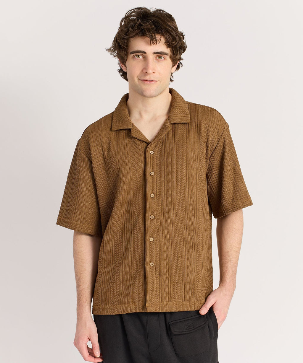 Jacquard Knit Shirt