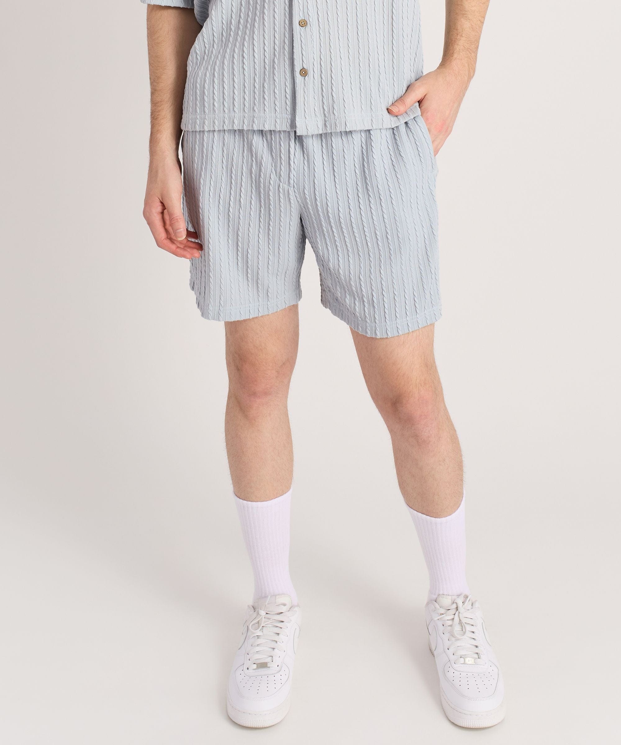 Jacquard Knit Shorts