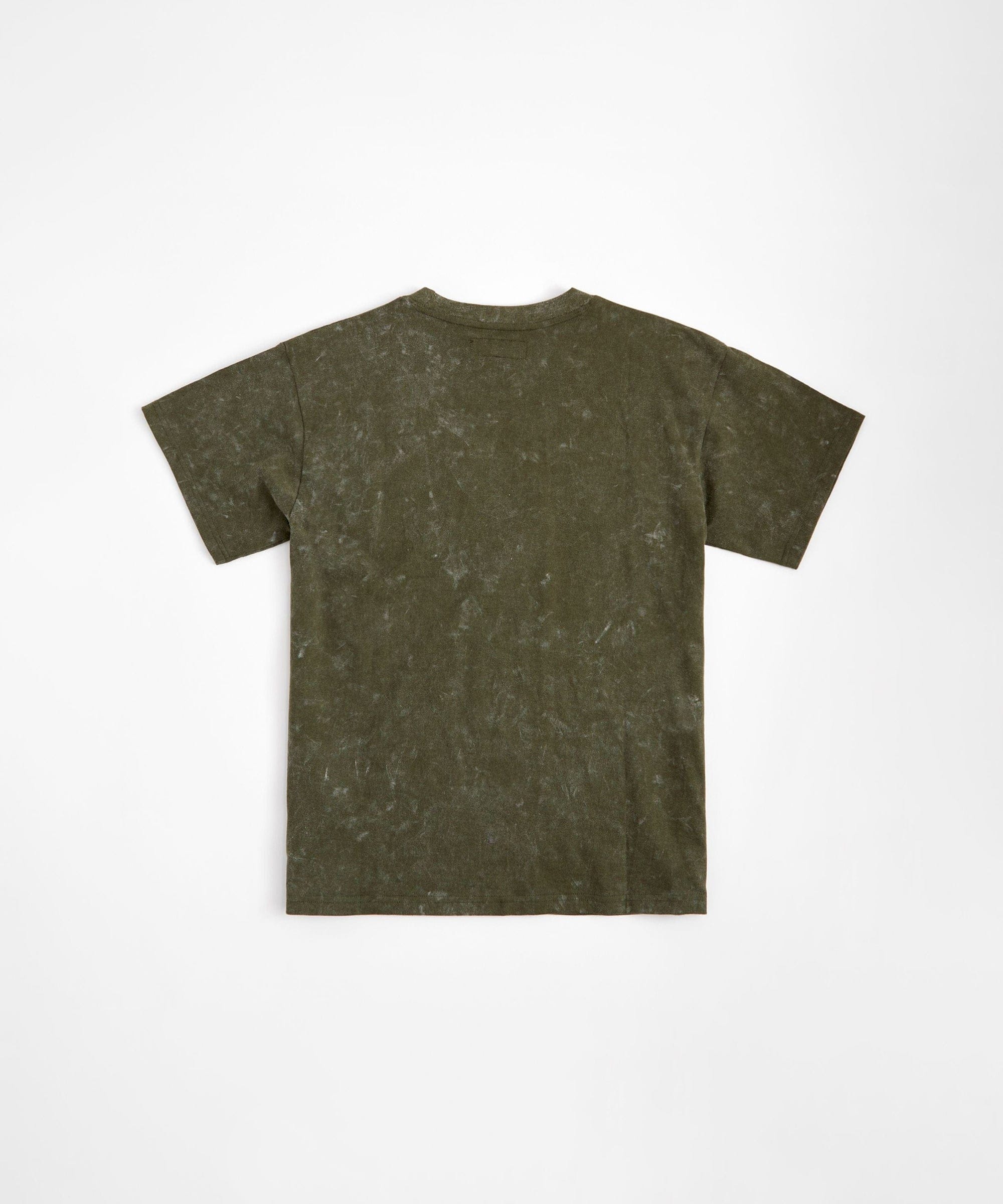 Kids Self Made Self Paid Short Sleeve Tee - Olive Green