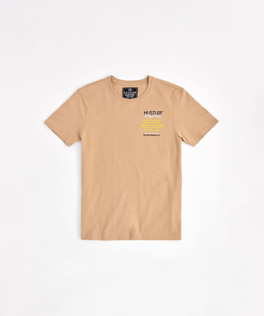Hustler Players Club Tee -  Clay