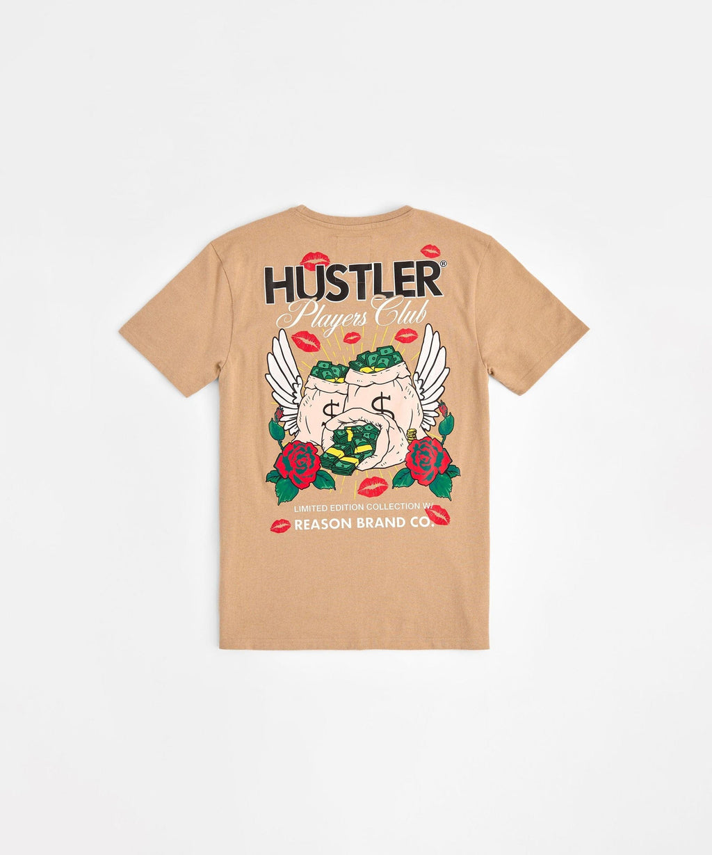 Hustler Players Club Tee -  Clay