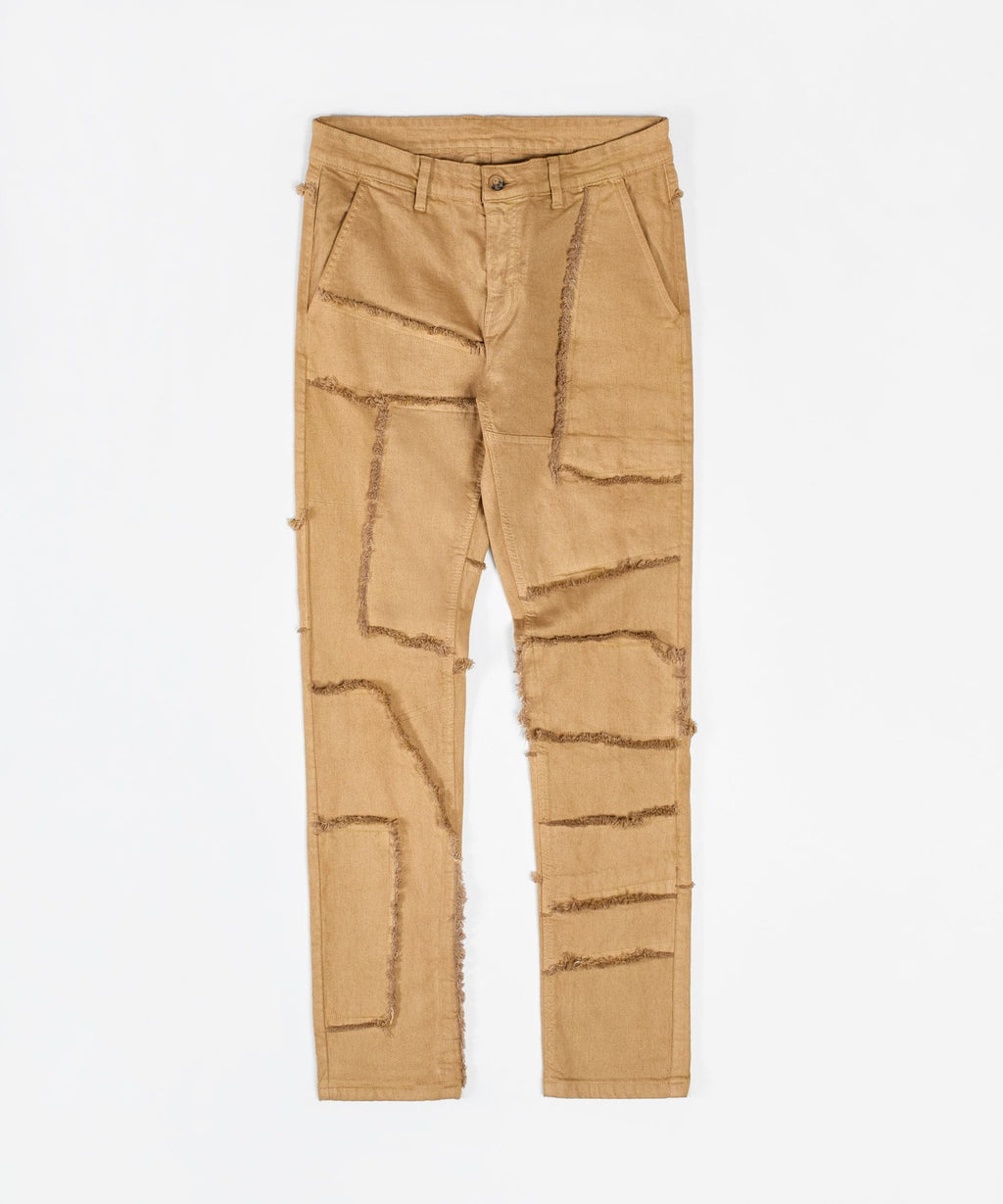 Frayed Denim Pant