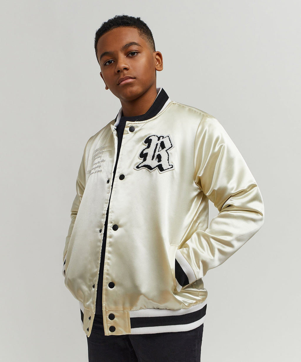 Kids Ply Hard Satin Jacket