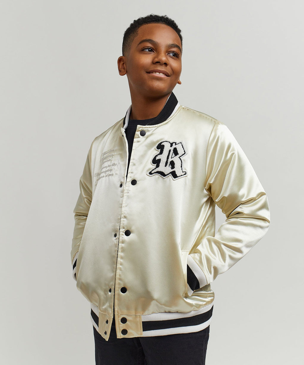 Kids Ply Hard Satin Jacket