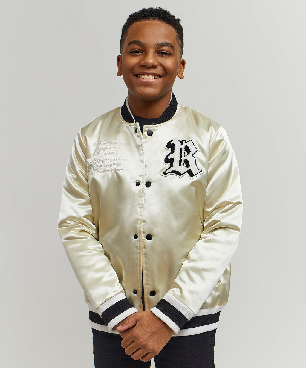 Kids Ply Hard Satin Jacket