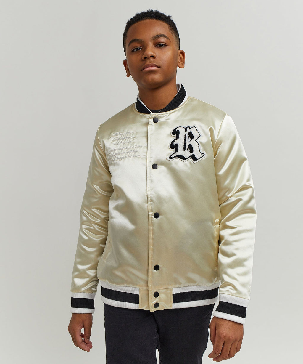 Kids Ply Hard Satin Jacket