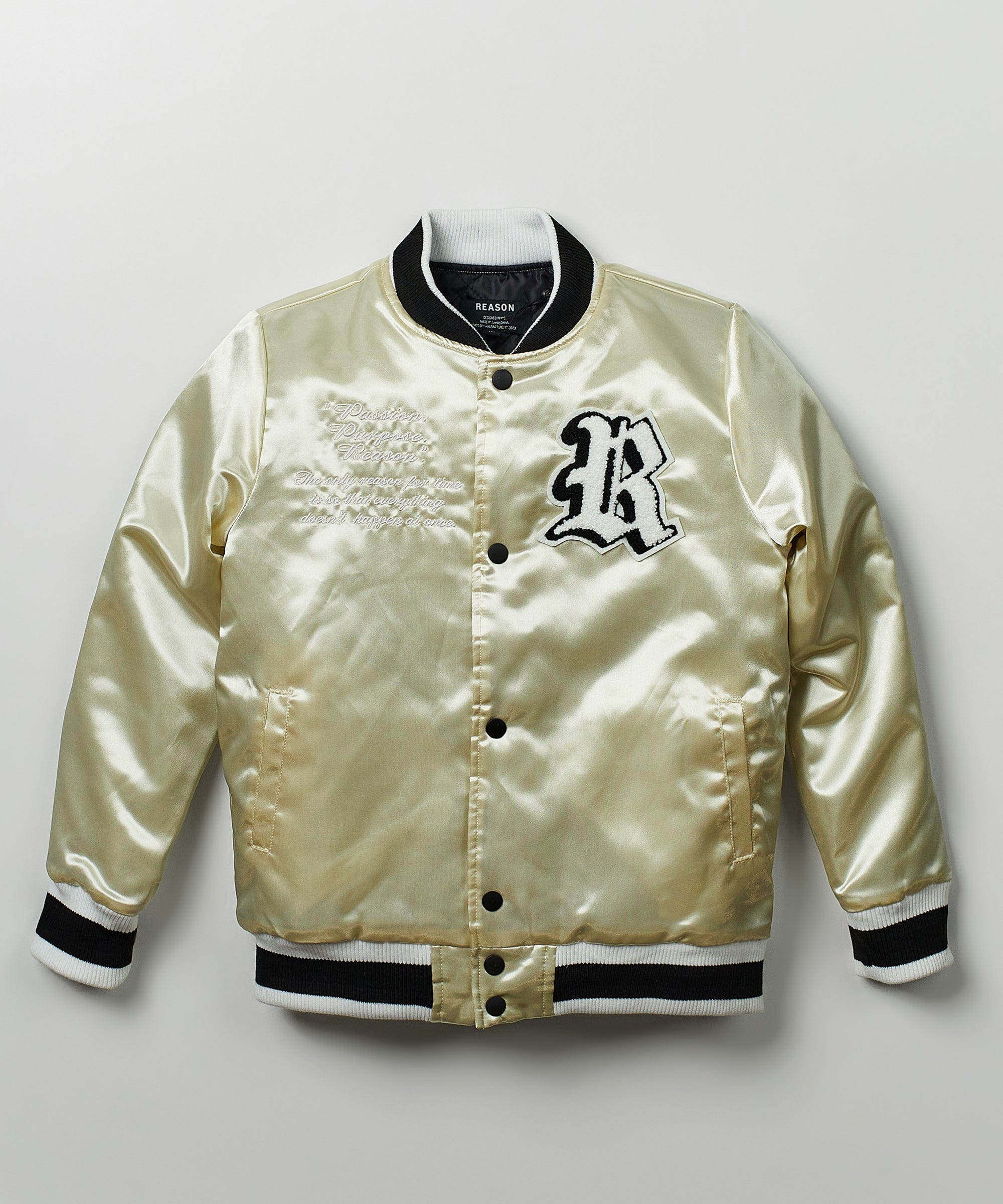 Kids Ply Hard Satin Jacket