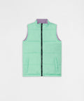 Fresh Start Kid's Reversible Puffer Vest - Sage