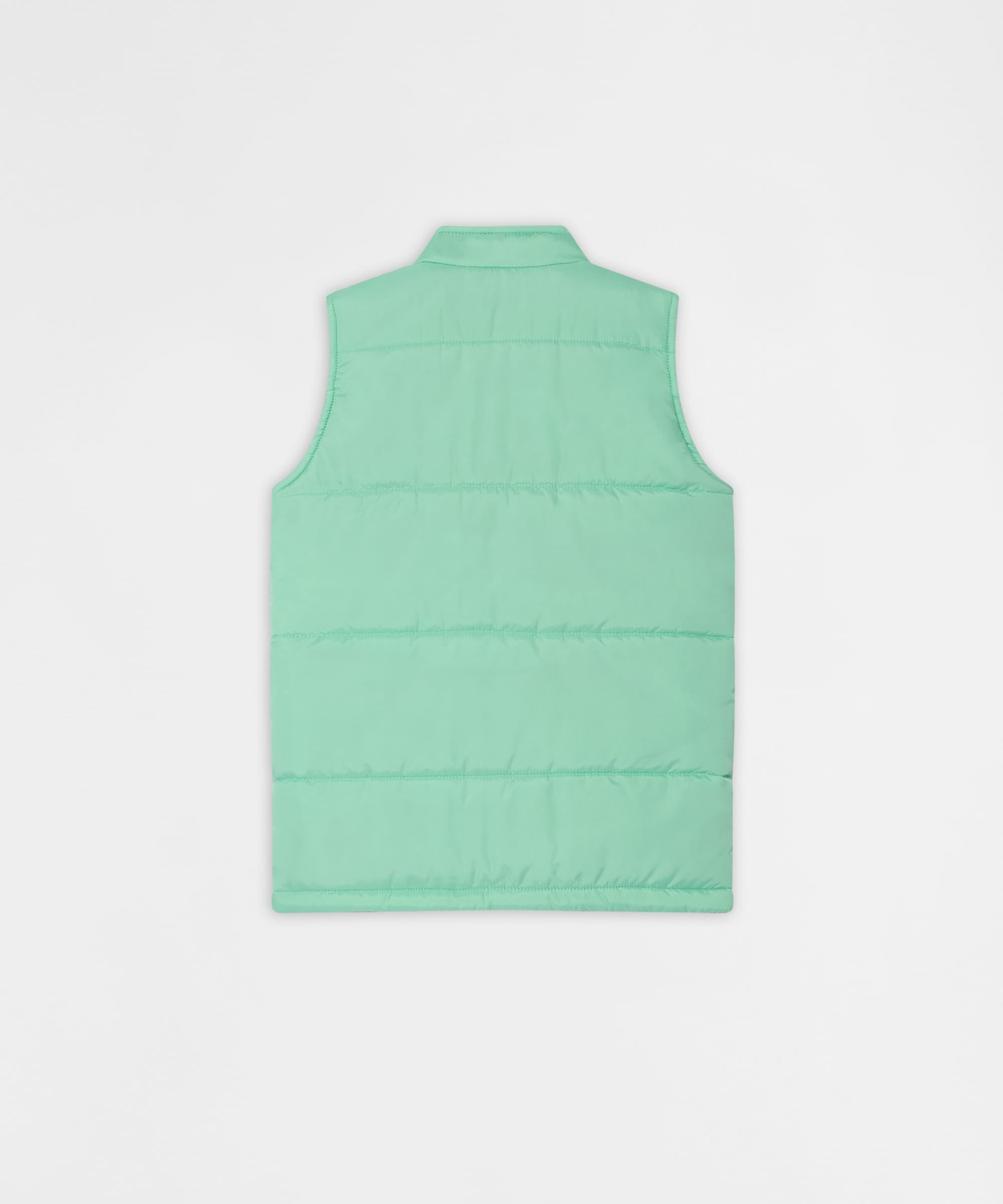 Fresh Start Kid's Reversible Puffer Vest - Sage