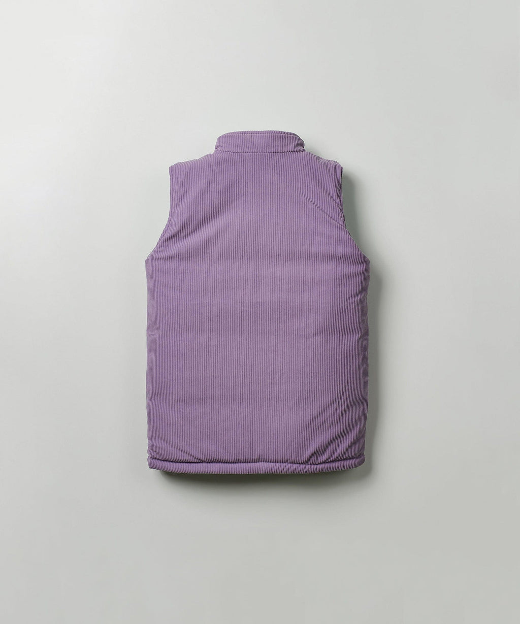 Fresh Start Kid's Reversible Puffer Vest - Sage